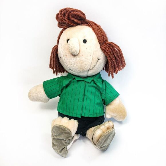 VTG Set Plush Peanuts Gang Lucy and Peppermint Patty 1980’s - Picture 9 of 13